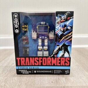 In Hand! HASBRO TRANSFORMERS STUDIO SERIES 86 TRANSFORMERS THE MOVIE : SOUNDWAVE